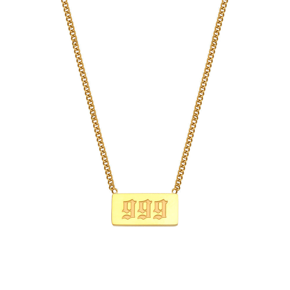 Angel Number Necklace