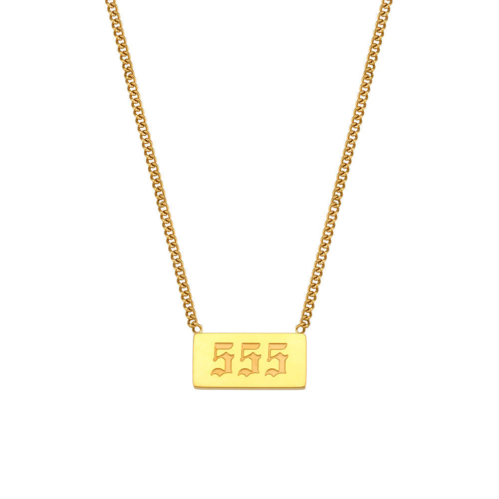 Angel Number Necklace